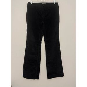 NWT. Banana Republic Black Corduroy Pants, size 4